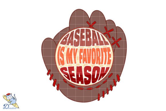 Baseball is My Favorite Season: A Digital Artwork Crafted with Pen, Ink, and Watercolor
