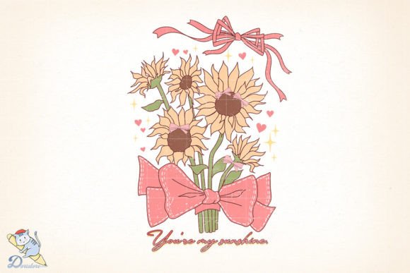 Coquette Sweet You're My Sunshine: A Digital Art Guide for Creators