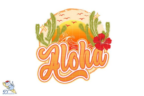 Hello Summer Aloha: A Guide to Using This Freehand Digital Art File