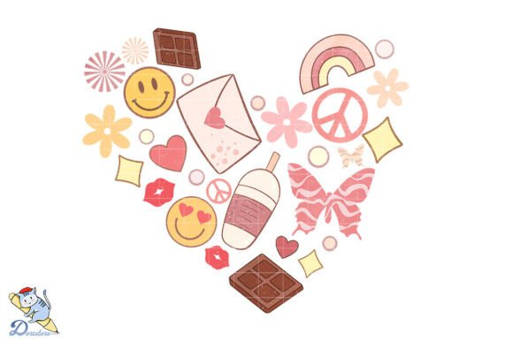 Valentine Icon Love Heart Retro: A Strategic Asset for Personal Branding and Custom Gifting