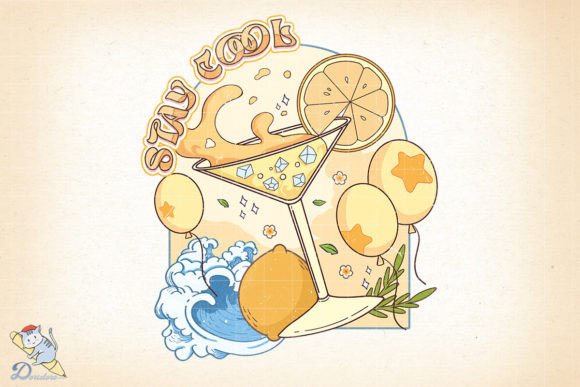 Vintage Beach Stay Cool: A Timeless Design for Modern Creators